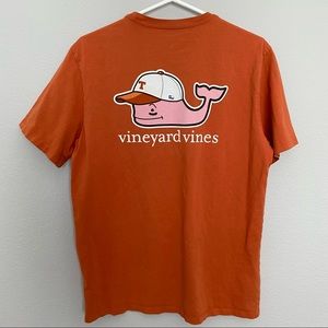 Mens Vineyard Vines University of Texas Short-Sleeve Pocket T-Shirt Size Medium